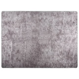 Vidaxl vloerkleed wasbaar anti-slip 400x300 cm grijs