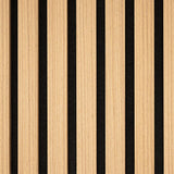 WallArt WallArt Akupanelen 4 st akoestisch natuurlijk eiken