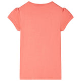 VidaXL Kindershirt 92 koraalkleurig