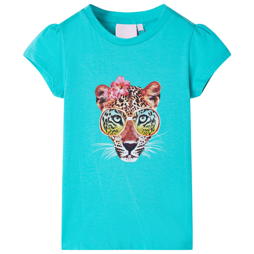 VidaXL Kindershirt 92 mintkleurig