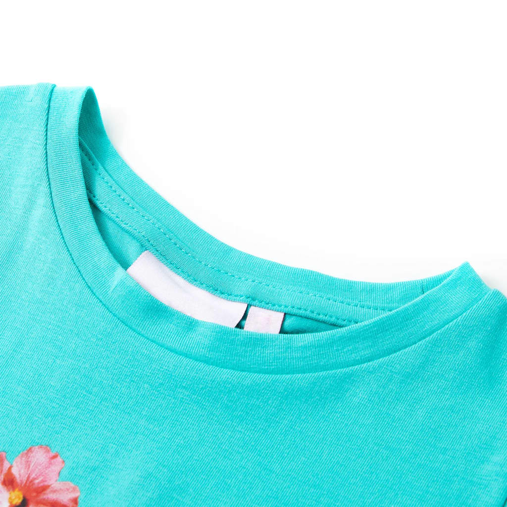 VidaXL Kindershirt 128 mintkleurig