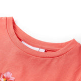 VidaXL Kindershirt 116 koraalkleurig