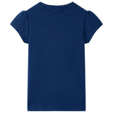 VidaXL Kindershirt 104 marineblauw
