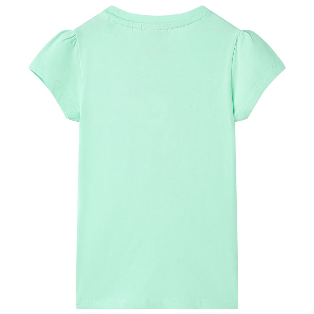 VidaXL Kindershirt 92 felgroen