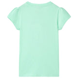VidaXL Kindershirt 92 felgroen