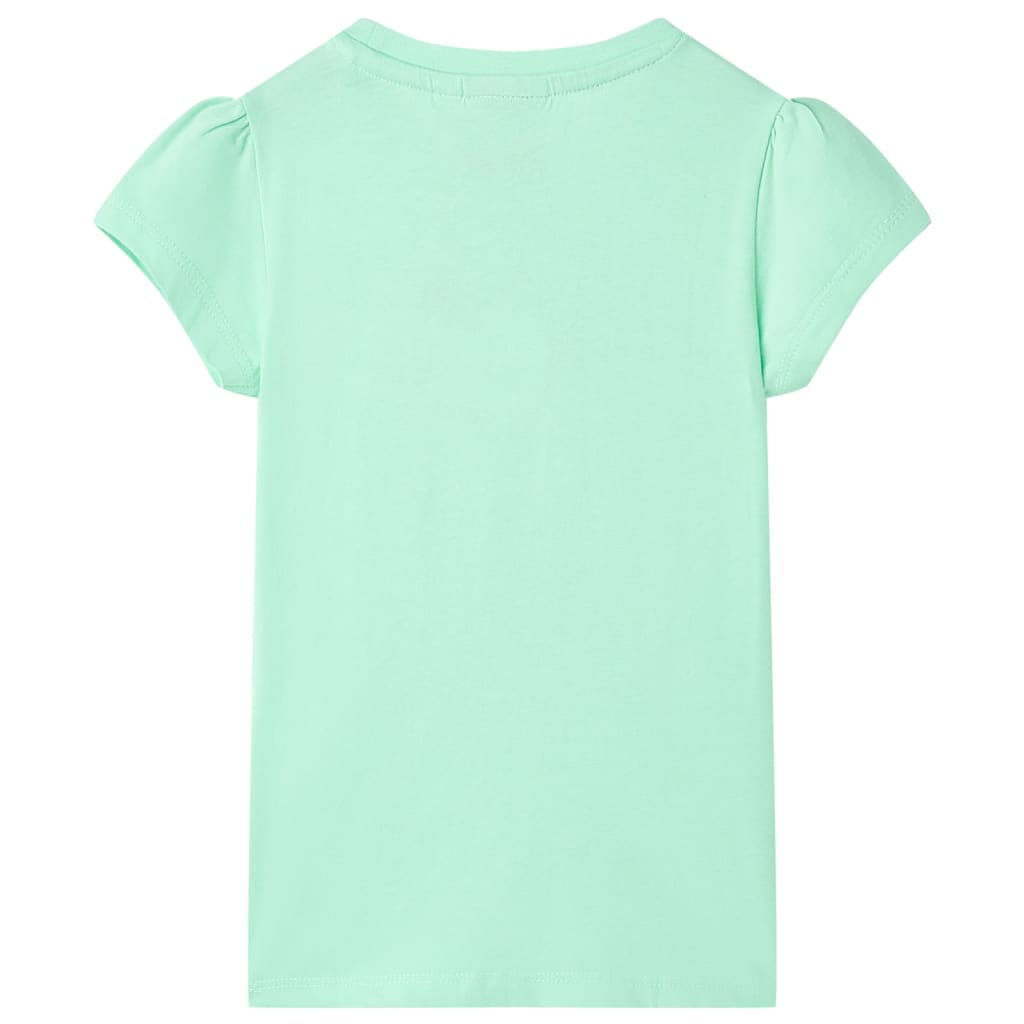 VidaXL Kindershirt 104 felgroen