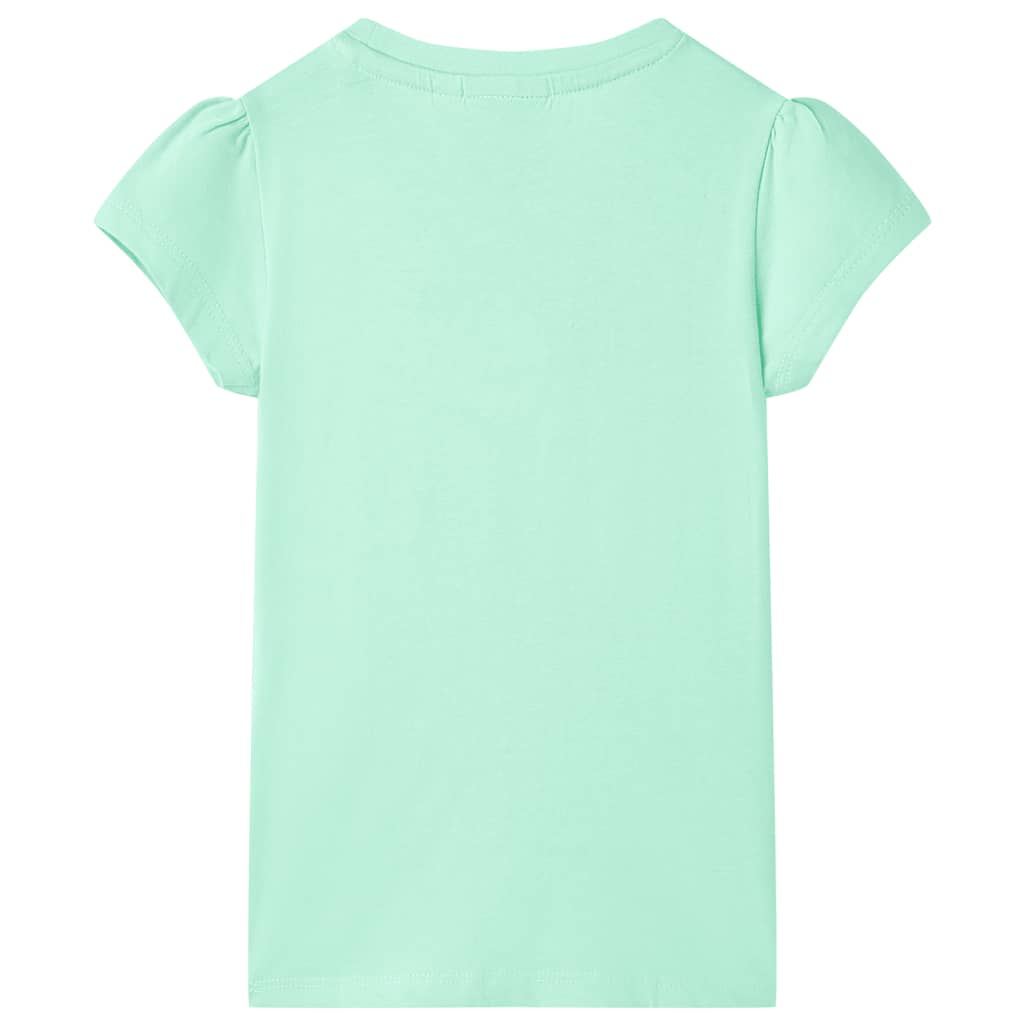VidaXL Kindershirt 116 felgroen