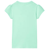 VidaXL Kindershirt 116 felgroen