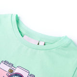 VidaXL Kindershirt 116 felgroen