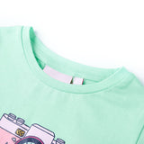 VidaXL Kindershirt 140 felgroen