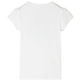 VidaXL Kindershirt 128 ecru