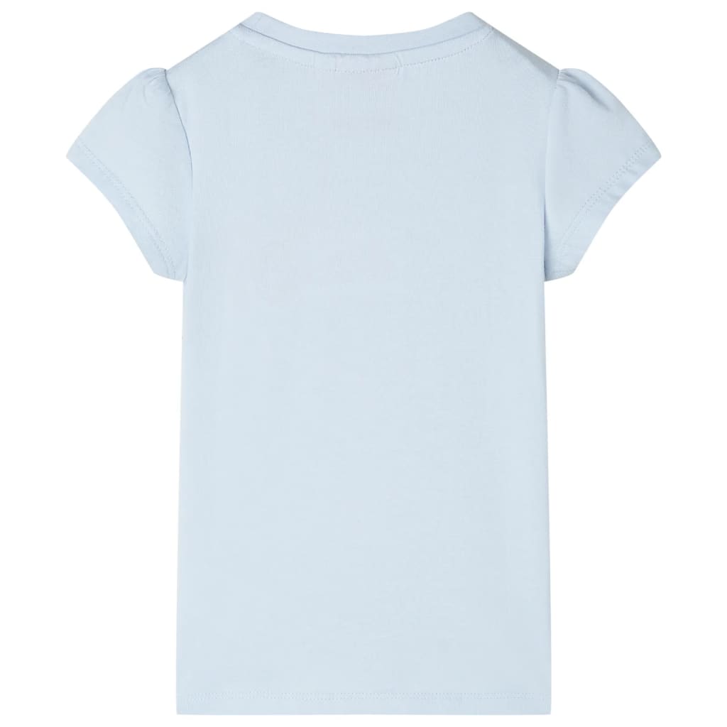 VidaXL Kindershirt 92 lichtblauw