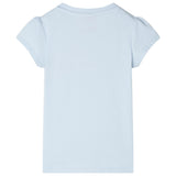VidaXL Kindershirt 92 lichtblauw
