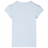 VidaXL Kindershirt 104 lichtblauw
