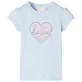 VidaXL Kindershirt 116 lichtblauw
