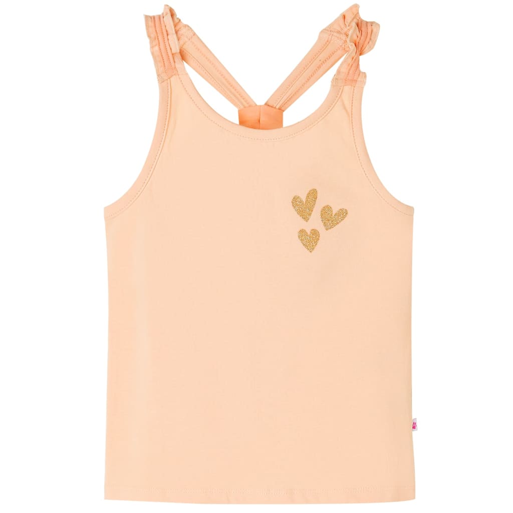 VidaXL Kindertopje 104 lichtoranje