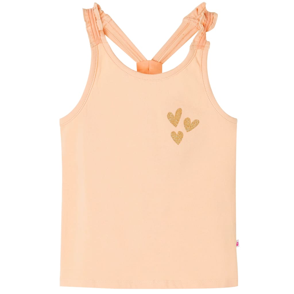 VidaXL Kindertopje 116 lichtoranje