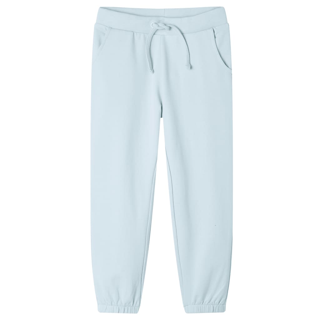 VidaXL Kinderjoggingbroek 104 lichtblauw