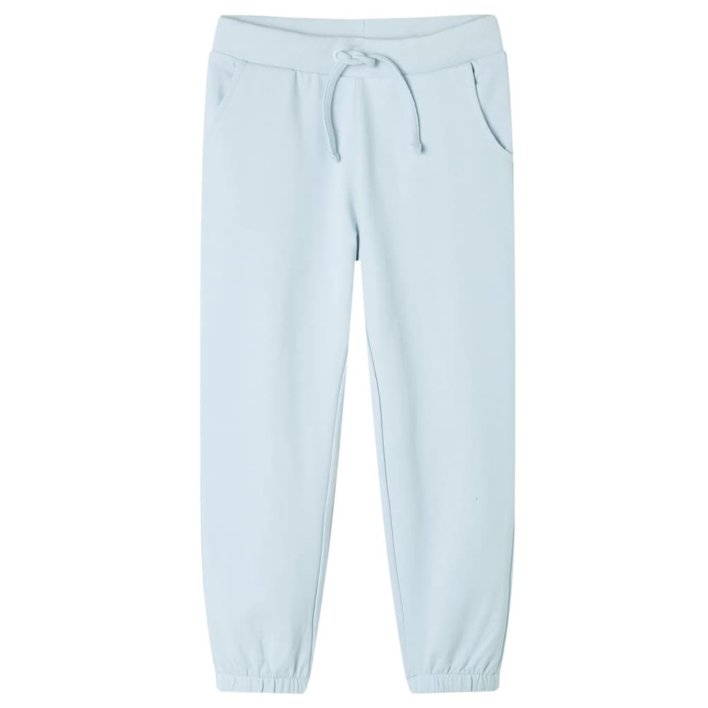 VidaXL Kinderjoggingbroek 116 lichtblauw