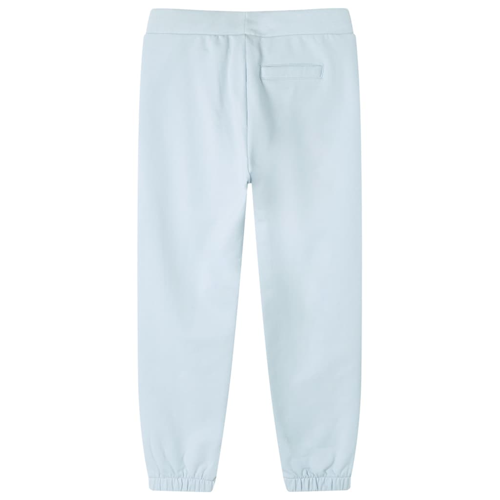 VidaXL Kinderjoggingbroek 116 lichtblauw