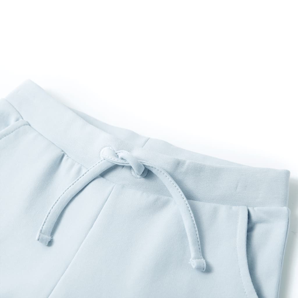 VidaXL Kinderjoggingbroek 128 lichtblauw