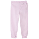 VidaXL Kinderjoggingbroek 92 lichtroze
