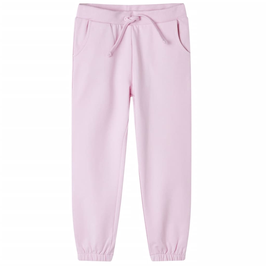 VidaXL Kinderjoggingbroek 140 lichtroze
