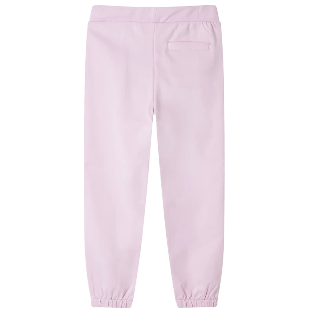 VidaXL Kinderjoggingbroek 140 lichtroze