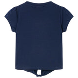 VidaXL Kindershirt 128 marineblauw