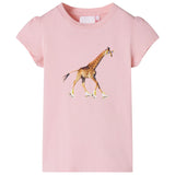 VidaXL Kindershirt 128 lichtroze