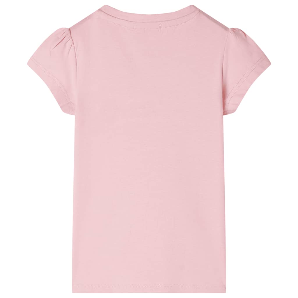 VidaXL Kindershirt 128 lichtroze