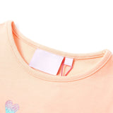 VidaXL Kindershirt 104 lichtoranje