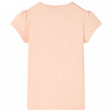 VidaXL Kindershirt 116 lichtoranje