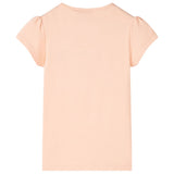 VidaXL Kindershirt 140 lichtoranje