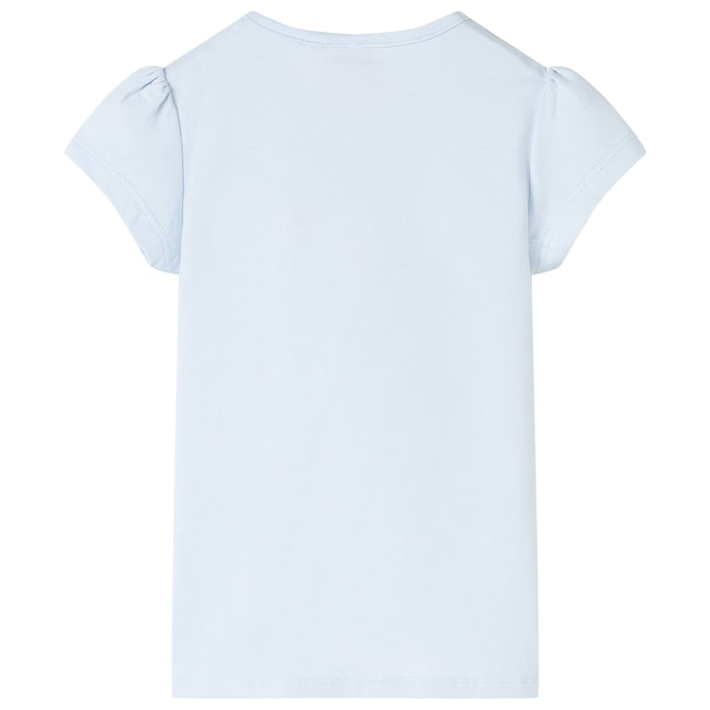 VidaXL Kindershirt 116 lichtblauw