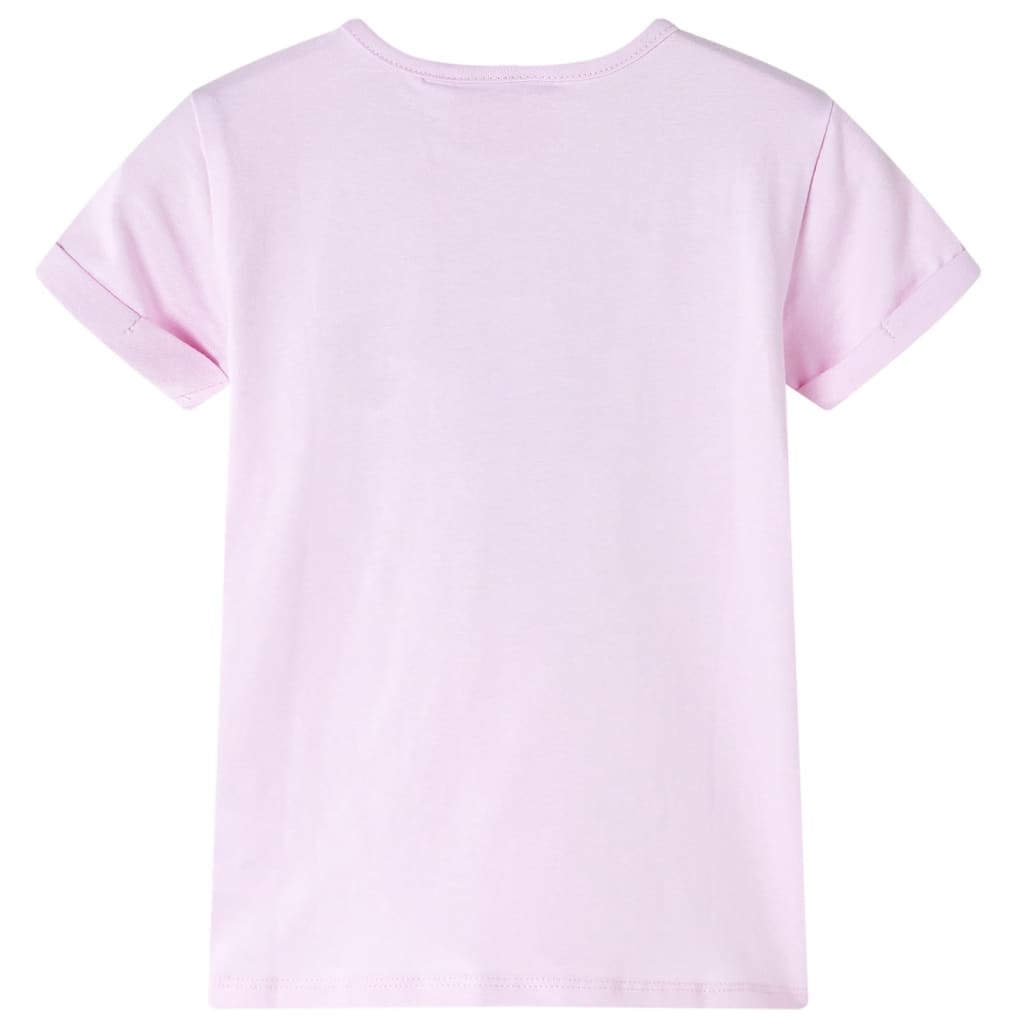 VidaXL Kindershirt 104 zachtroze