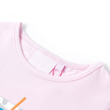 VidaXL Kindershirt 116 zachtroze
