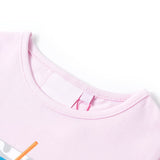VidaXL Kindershirt 128 zachtroze