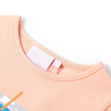 VidaXL Kindershirt 128 lichtoranje