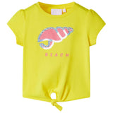 VidaXL Kindershirt 92 geel
