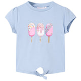 VidaXL Kindershirt 92 blauw