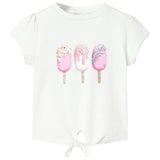 VidaXL Kindershirt 128 ecru