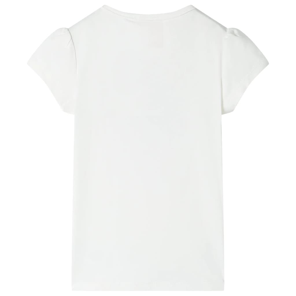 VidaXL Kindershirt 128 ecru