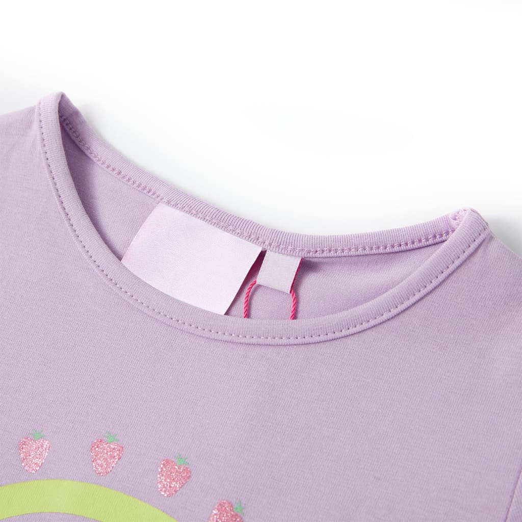VidaXL Kindershirt 128 lila