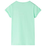 VidaXL Kindershirt 116 felgroen