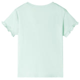 VidaXL Kindershirt 128 lichtmint