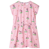 VidaXL Kinderjurk 116 lichtroze