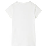 VidaXL Kindershirt 128 ecru