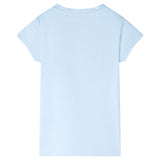VidaXL Kindershirt 116 zachtblauw