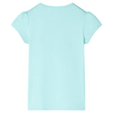 VidaXL Kindershirt 140 lichtzeeblauw